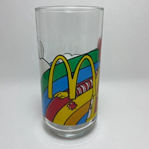1980s McDonalds Ronald McDonald Glass Collectable Tumbler - Picture 5 of 7